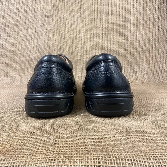 Propet Black Oxfords Shoes Comfort Support Leather Lace Up Men's Size 15 D - Picture 8 of 10